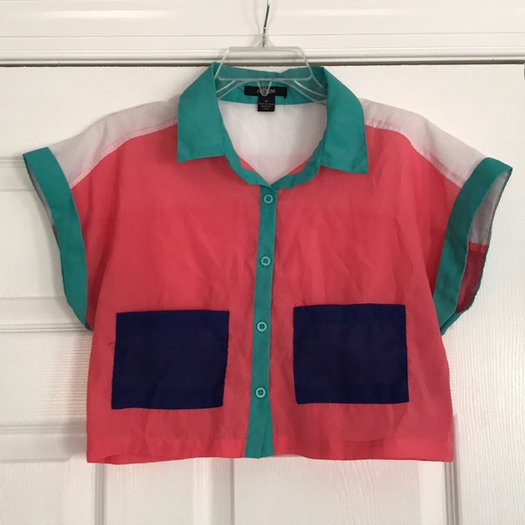 Retro Crop Top - Picture 1 of 2